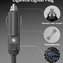 STARBEAM Starlink Mini 12/24V DC 3m Cigarette Lighter Power Cable