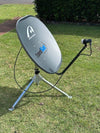 TravelSat 80cm Mobile Satellite Dish - LNB Tripod & Carry Bag Included