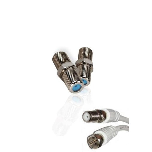 100 Pack of Low Loss F Type Female Joiners