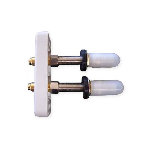 EziPlate Dual Weatherproof Caravan Fitting