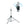 TravelSat SP75 White Mobile Satellite Dish - LNB Tripod & Carry Bag Included